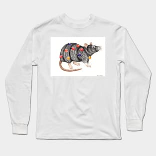 Christmas Rat Long Sleeve T-Shirt